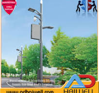 Outdoor City New Smart & Digital Street Furniture Pole Led Display