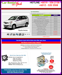 Maybe you would like to learn more about one of these? Kereta Sewa Murah Di Ipoh Perak