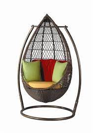 patio hanging egg chair hangingchair moveis balancos ideias