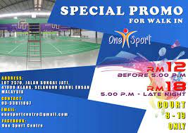Mimilala hotel @ section 7 2★ no.22, jalan keluli an7/an, seksyen 7. Best Deal In Klang For Badminton Rate One Sport Centre Facebook