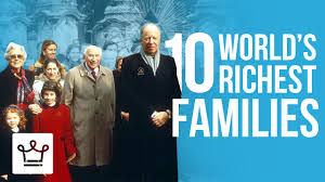 Top 10 Richest Families In The World - YouTube