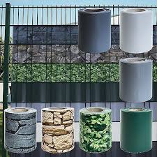 Sichtschutz Pvc Doppelstabmatten Zaunfolie Windschutz Blickdicht Windschutz Doppelstabmatten Windschutz Gartengestaltung Ideen