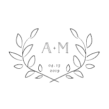 The Minted Monogram Maker Minted Monogram Maker Monogram Wedding Wedding Logo Monogram