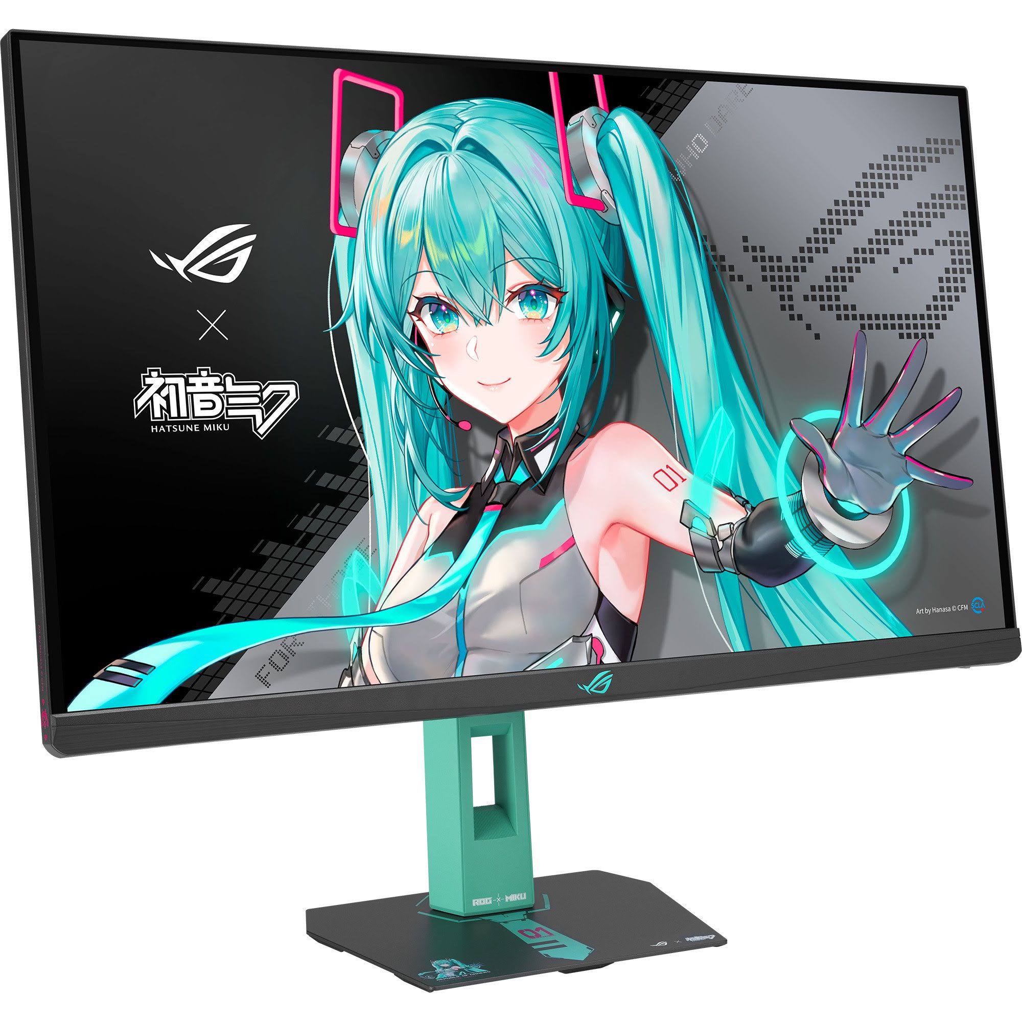 ASUS ROG Strix XG27ACMEG-G Hatsune Miku Edition 27" 2K QHD 260Hz Gaming Monitor