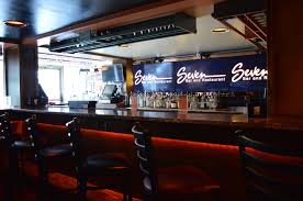 † one main dining room on each ship will be open for breakfast every day. Seven Bar And Restaurant
