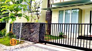 Dulu bambu banyak digunakan untuk bahan bangunan, namun seiring berkembangnya teknologi, banyak yang beralih ke bahan lain seperti kaca, seng, aluminum, triplek, semen. Desain Pagar Rumah Minimalis Sederhana Youtube