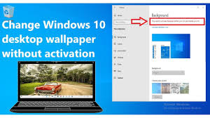 How to change desktop theme: How To Change Windows 10 Desktop Wallpaper Without Activation Youtube