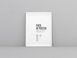 Download 19 Free Psd Poster Mockups Hipsthetic Poster Mockup Frame Mockup Free Wall Poster Frame