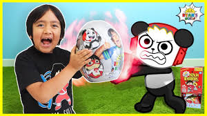 Combo panda toys are here ryans world toy shopping at walmart and unboxing surprise toys. Ryan S World Adventure Mystery Egg Combo Panda Vs Red Titan
