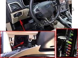 Ford Fusion Hybrid Energi 2016 2019 Fuse Box Location Ford Fusion Fuse Box Electrical Fuse