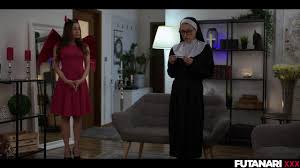 Futanari XXX with Josephine Jackson- controlling reality with hypnosis- real dickgirls and shemales