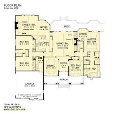 An open concept complete with trapezoid windows to maximize the view. Single Story 4 Bedroom The Edgewater Home Floor Plan Floor Plan 4 Bedroom Floor Plans Floor Plans Ranch