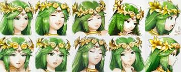 Palutina S Facial Expressions Kid Icarus Kid Icarus Uprising I Am Awesome