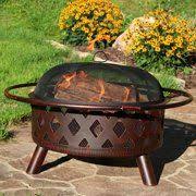 36 inch round fire pit screen. Patio Garden Outdoor Fire Pit Designs Wood Burning Fires Fire Pit