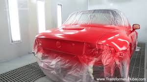All vehicles entering the icon auto workshop will receive a free quotation for vehicle scratch touch up work. Full Car Body Paint Service Transformer Dubai Youtube