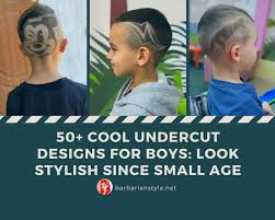 Decorating a boy's room takes a little creativity and that's exactly what style on a shoestring does best! 50 Cool Undercut Designs For Boys Look Stylish Since Small Age