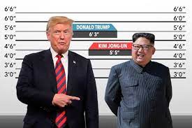 Blood type dd may 05 2019 10:56 pm i tried to look up his name because i thought he was cute and wanted to learn more about him, but kim jong un came up. How 6 3 Teetotaller Donald Trump Is Nearly A Foot Taller Than Tiny Booze Loving Tyrant Kim Jong Un But The Pair Do Share A Love Of Junk Food