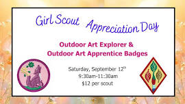 Girl Scout Outdoor Art Maker & Outdoor Art Creator