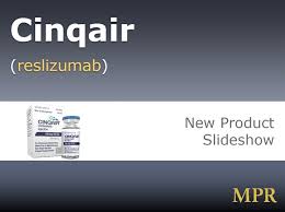 New Drug Product Cinqair Mpr