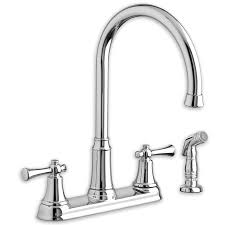 American Standard Portsmouth 2 Handle High Arc Kitchen Faucet With Side Spray Allied Plumbing Heating Supply Co