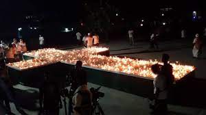 The body of prophet tb joshua has arrived at the prayer mountain of the synagogue church of all nations for the lying in state. Wzwa1 Tqk5w6hm