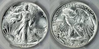 walking liberty half dollar values and prices