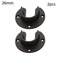 Steel u brackets heavy duty. Closet Bracket Pole Rod Set Stainless Steel U Shaped Clothes Heavy Duty Walmart Com Walmart Com