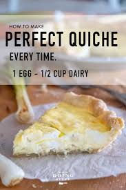 You Need To Memorize This Simple Egg To Dairy Ratio Perfect Quiche Every Time Recipe Recipes Food How To Cook Eggs