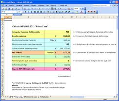 Aliquote calcolo imu 2021 le aliquote sono normalmente indicate in percentuale: Calcolo Imu O Imp La Nuova Ici Con Excel