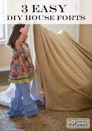 3 Easy Diy Forts Using Household Items The Realistic Mama Diy Fort Cool Forts Sleepover Fort
