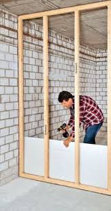 Trennwand Aus Holz Selbst De Trennwand Bauen Raumteiler Wande Trennwand