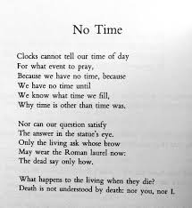 W H Auden No Time Inspirational Poems Poems By Famous Poets Poetry Poem