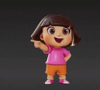 dora the explorer" 3D Models to Print