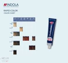 Indola Rapid Color Chart In 2019 Salon Supplies