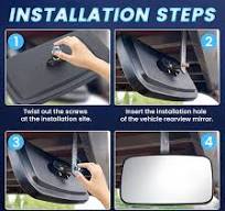 Car Mirror Forklift Rearview Mirror Wide Angle Semicircular ...