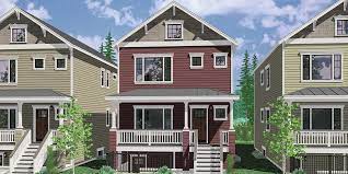 House plans home plans house designs and garage plans from design connection llc your home for one of the largest collections of incredible stock plans online. Duplex House 4 Plex Floor Plans Triplex Designs Bruinier Associates