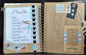 Create A Craft Journal And Be Inspired By You Using A Brag Book And The Park Bench Collection By Fancy Pan Smash Book Inspiration Smash Book Creative Journal