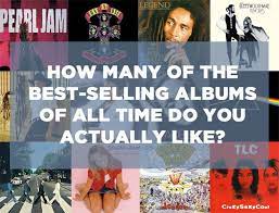 How Many Of The Best Selling Albums Of All Time Do You Actually Like Best Selling Albums Music Book Album