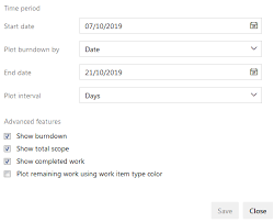 How To Customize Burndown Chart On Azuredevops Stack Overflow