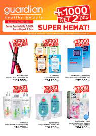 Katalog harga dan promo guardian terbaru jangan lewatkan penawaran menarik dari guardian dalam guardian super hemat edisi 2 mingguan. Promo Guardian Bandung 21 Januari 2021 Cek Katalog Dan Diskon Promo Produk