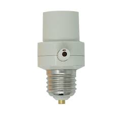 Woods 59405 Outdoor Cfl Led Light Control Socket With Photocell Grey Walmart Com Walmart Com