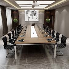 2016 Top Design Boardroom Office Furniture Wooden Rectangular Conference Table Modern Meetin Modern Office Interiors Conference Room Design Meeting Room Design