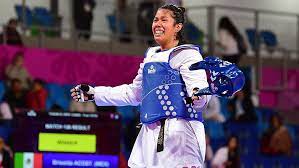 María espinoza (azul) vs briseida acosta (rojo) federación mexicana de taekwondo, a.c. Briseida Acosta Vencio A Maria Espinoza Y Va Al Preolimpico
