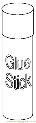 Check out the amazingness on mind spark mag and page through the awesome. Glue Stick 2 Coloring Page For Kids Free School Printable Coloring Pages Online For Kids Coloringpages101 Com Coloring Pages For Kids