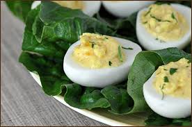 Eggs Stuffed With Hummus Recipe Deviled Eggs Food Crab Deviled Eggs Recipe