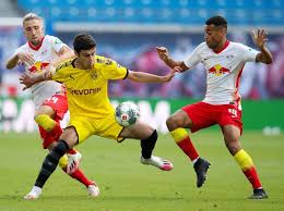 Borussia dortmund v rb leipzig. Football Dortmund Win At Leipzig To Guarantee Second Place The Star