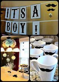 We Heart Parties Mustache Party Baby Boy Shower Baby Shower Fun Boy Baby Shower Themes