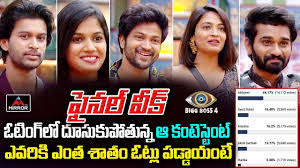 The person with the least number of votes or with less vote percentage will be. Bigg Boss 4 Telugu Voting Results This Week Abhijeet Akhil Bb4 Telugu Voting Results Mirrortv Youtube