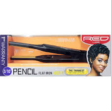 Here is yet another innovative flat iron design. Amazon Com Kiss Products Red Ceramic Tourmaline 3 10 Inch Pencil Flat Iron 1 01 Pound Beauty