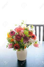 Maybe you would like to learn more about one of these? Flowers Of Spring Put On A Living Room Table Vase Flower Arrangements Stock Photo Picture And Royalty Free Image Image 39587978